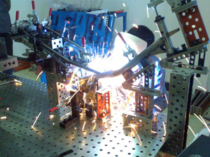 不銹鋼三維柔性焊接平臺(tái)